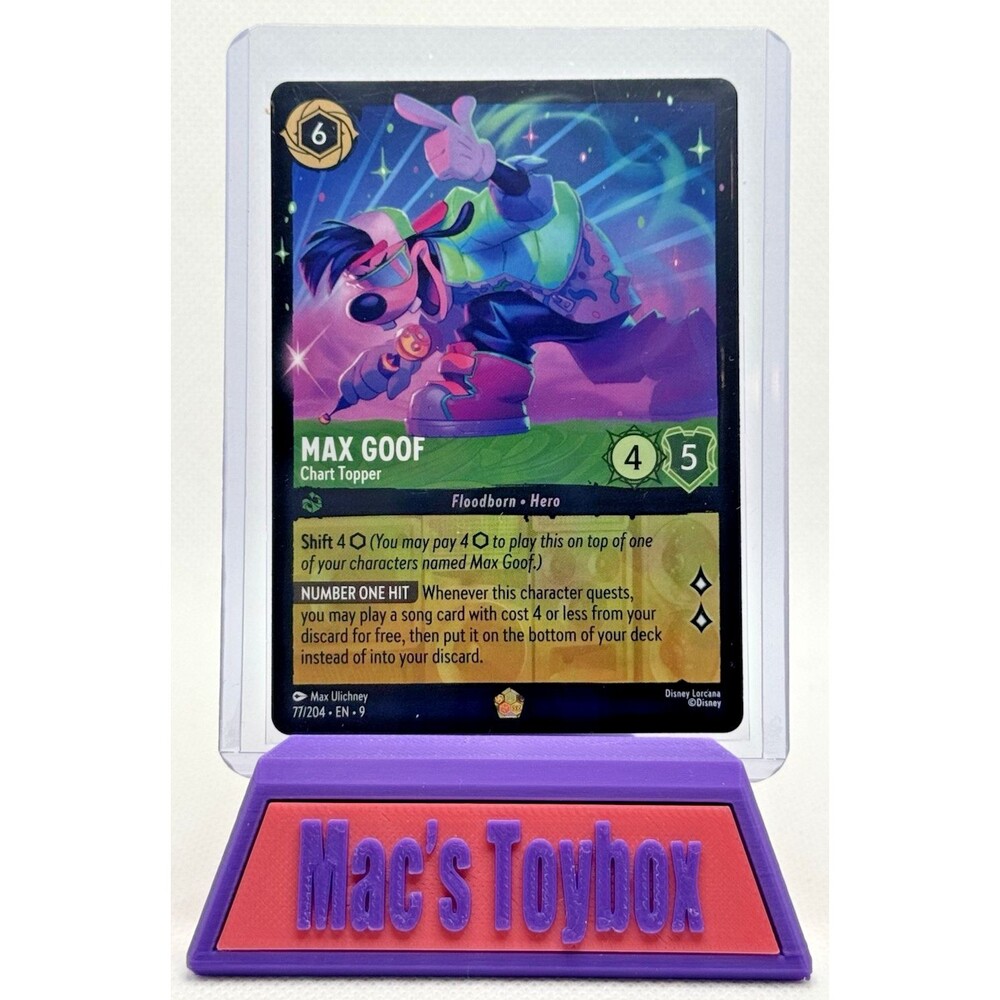 Max Goof - Chart Topper 77/204 Fabled Regular